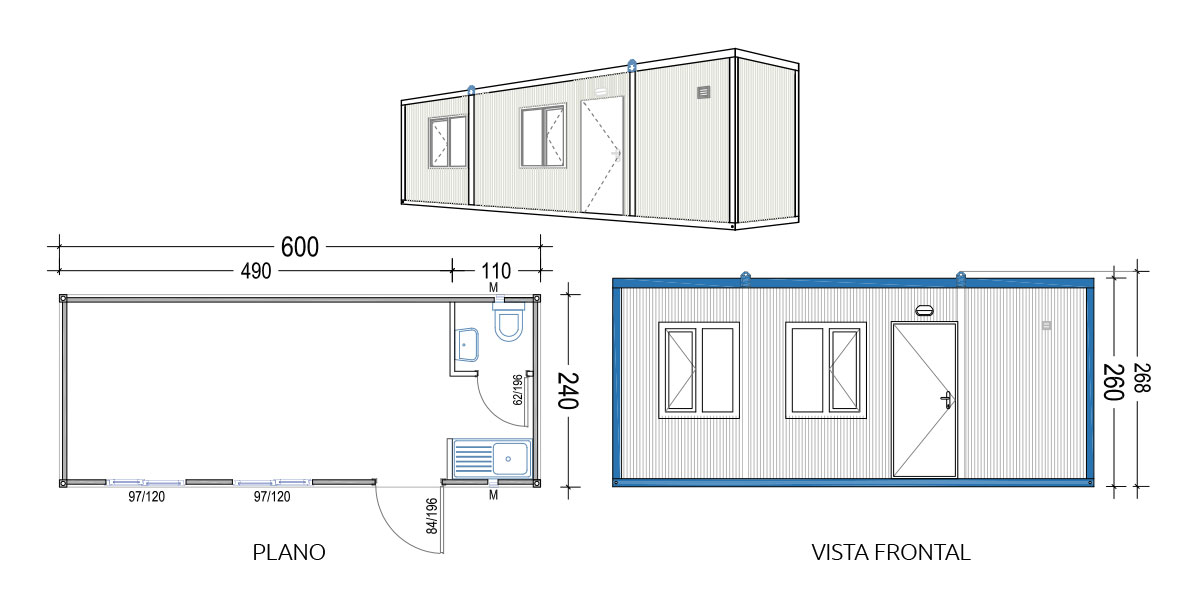 Flex BOX EME 4-6 - Tu Espacio Modular