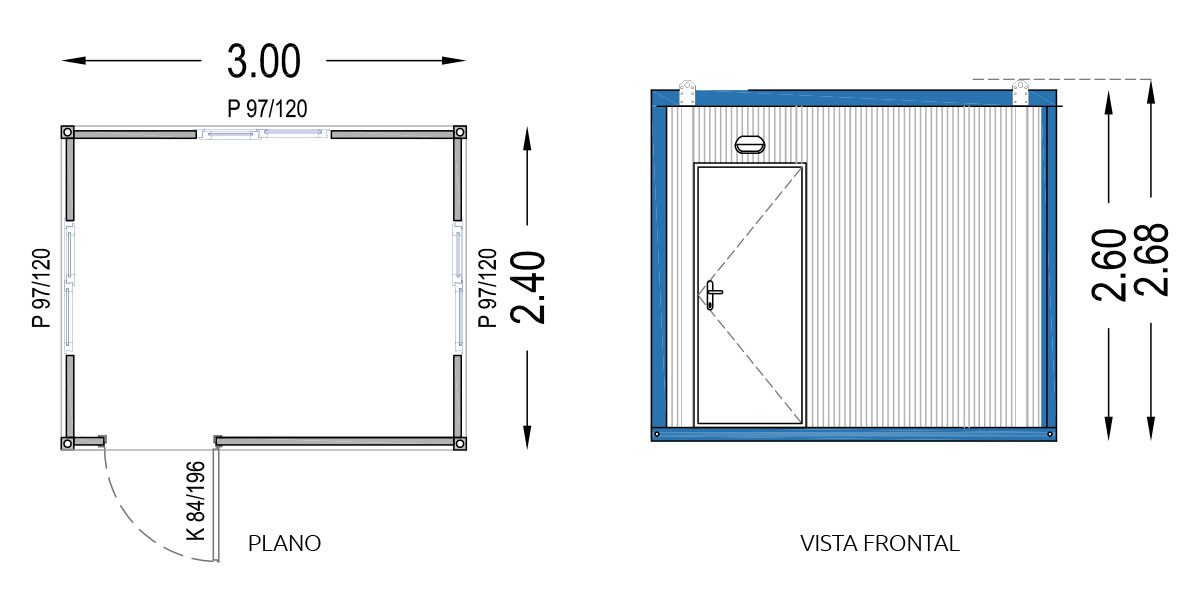 Flex BOX EMK 4 - Tu Espacio Modular